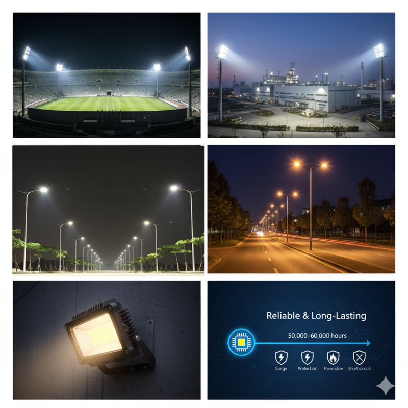LED Floodlight & Streetlights